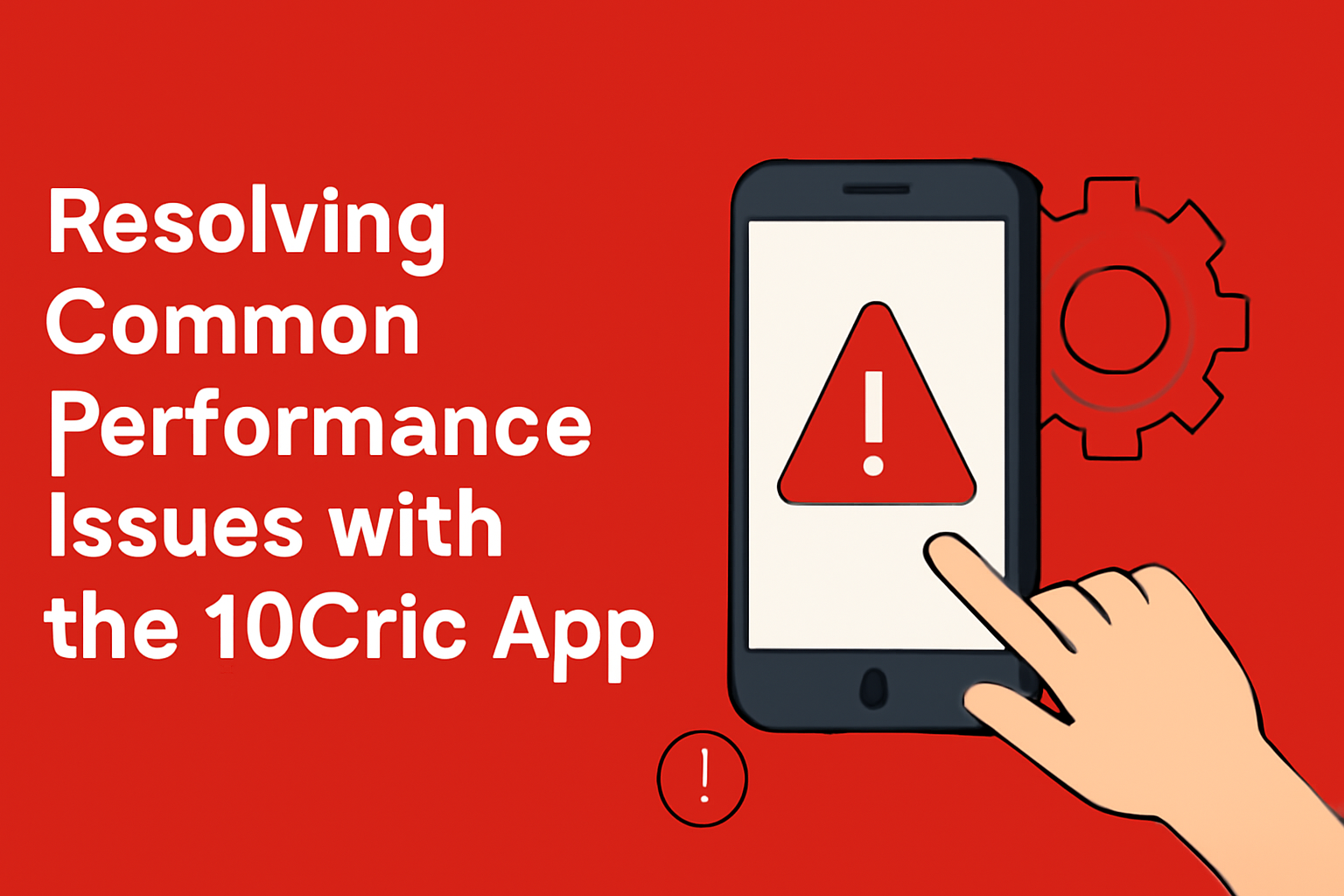 Informational graphic demonstrating the update process for the 10Cric app.