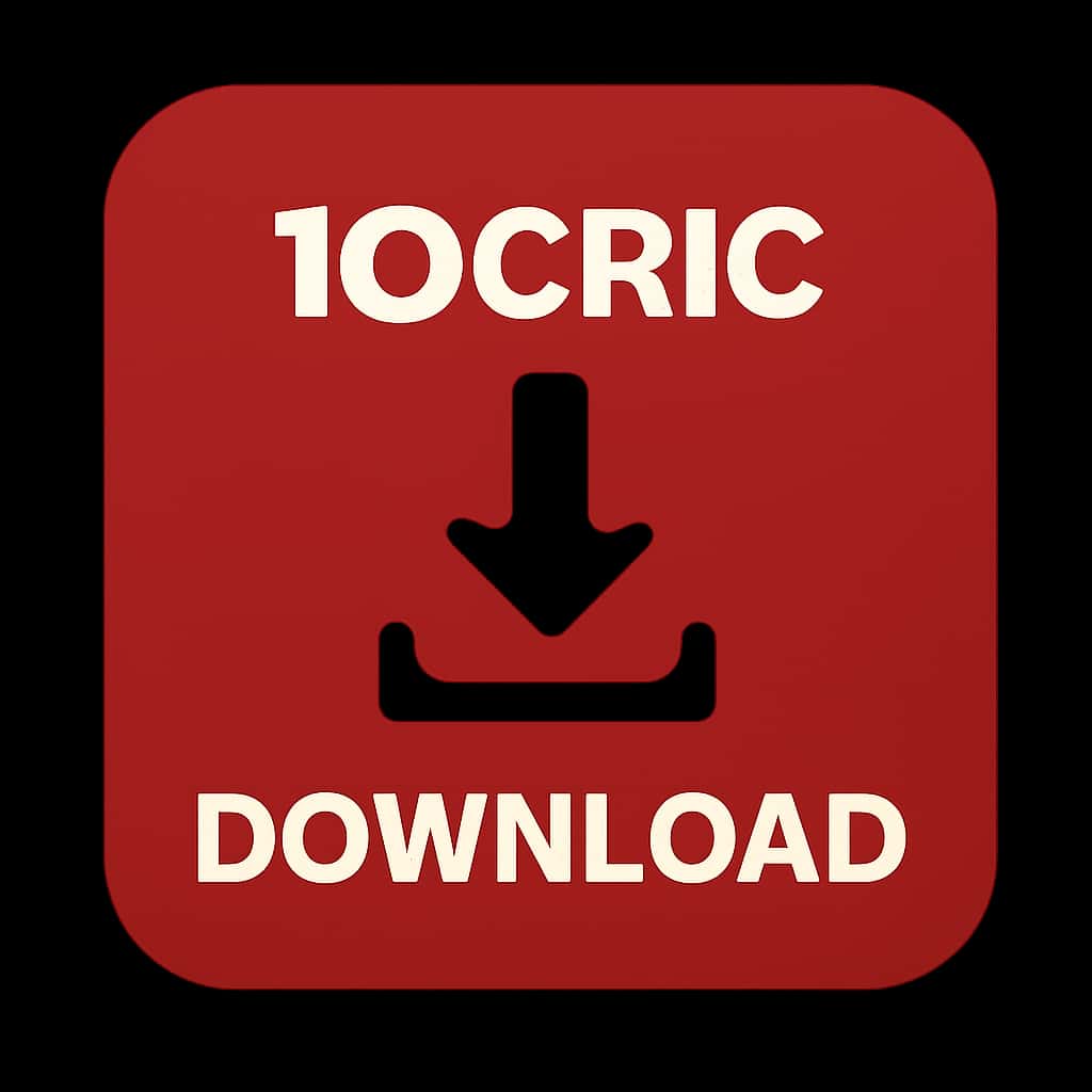 An icon illustrating the 10Cric download process.