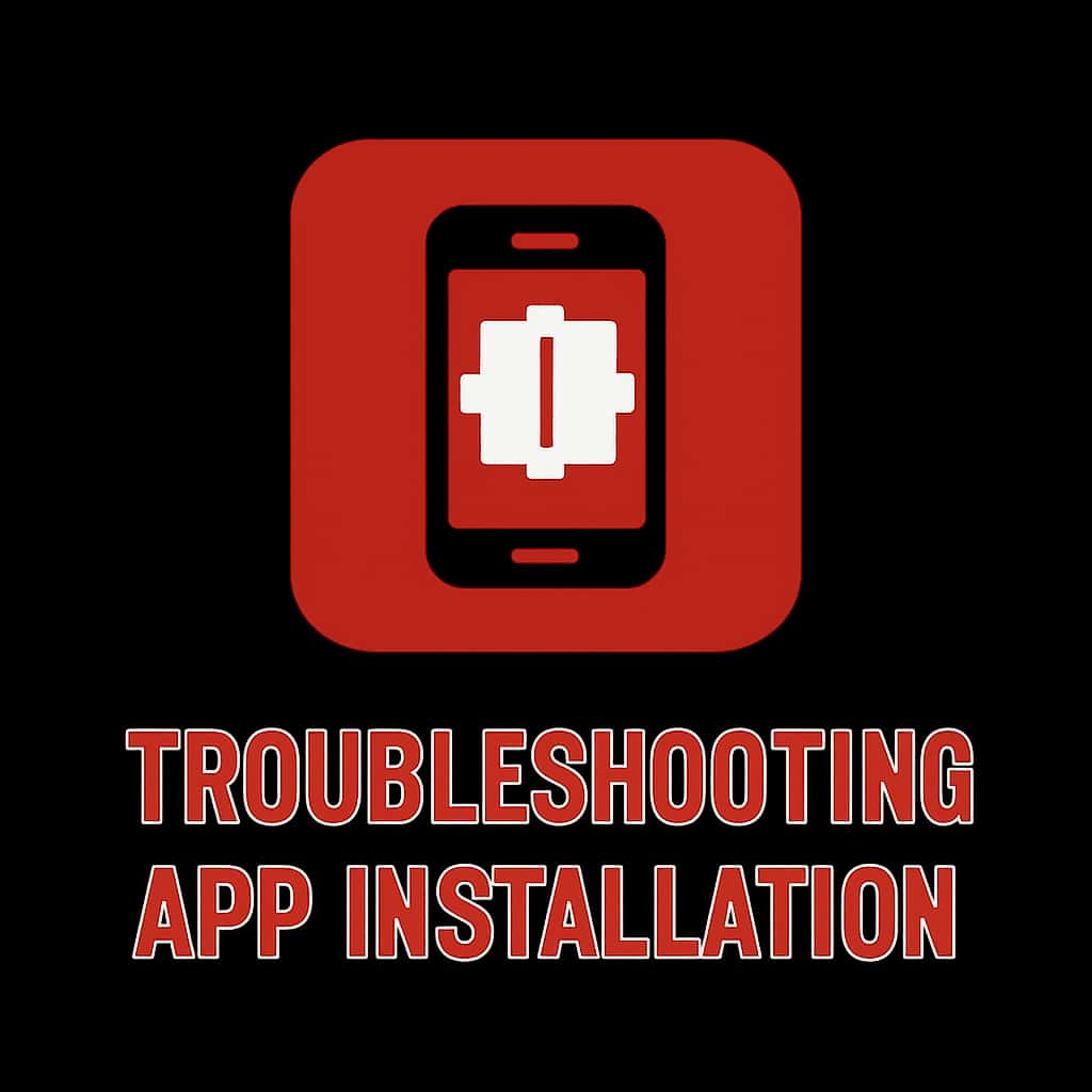 Icon representing 10Cric app installation troubleshooting.