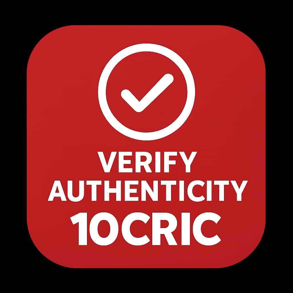 An icon symbolizing the verification process for the 10Cric app.